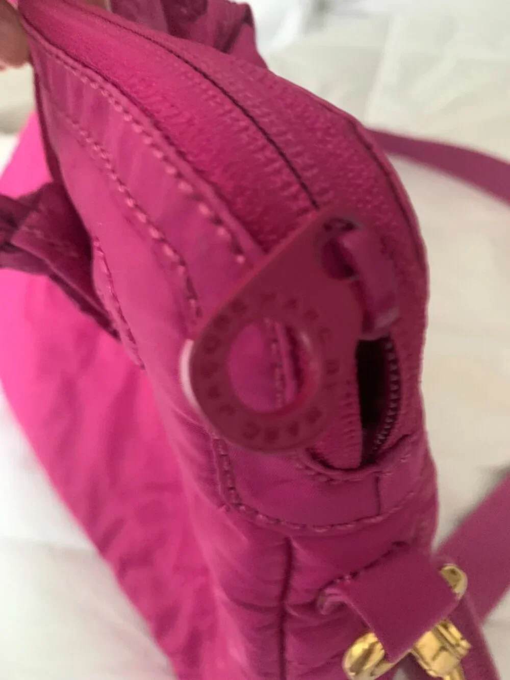 Marc by Marc Jacobs hot pink shoulder bag